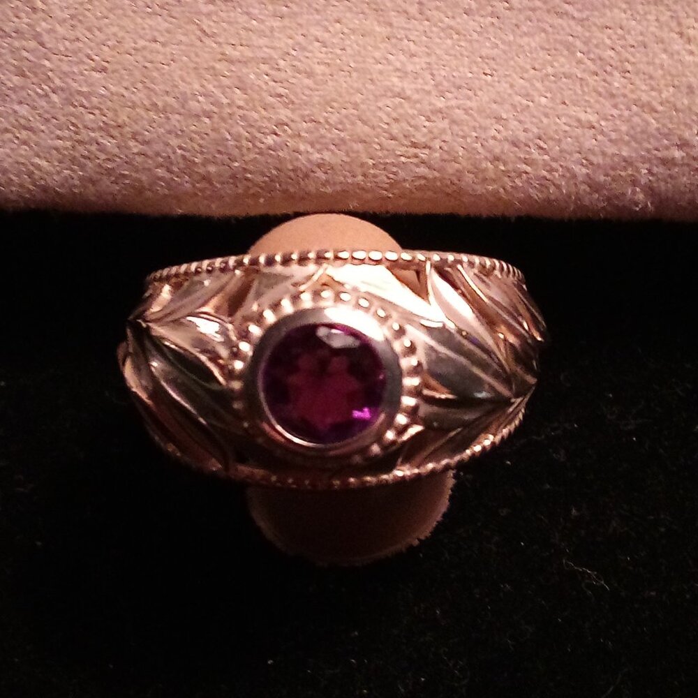 Sterling Silver Amethyst Ring